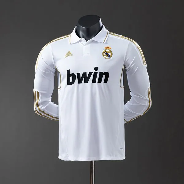 Camiseta de fútbol Real Madrid 2011/12 LOCAL MANGA LARGA VERSION JUGADOR